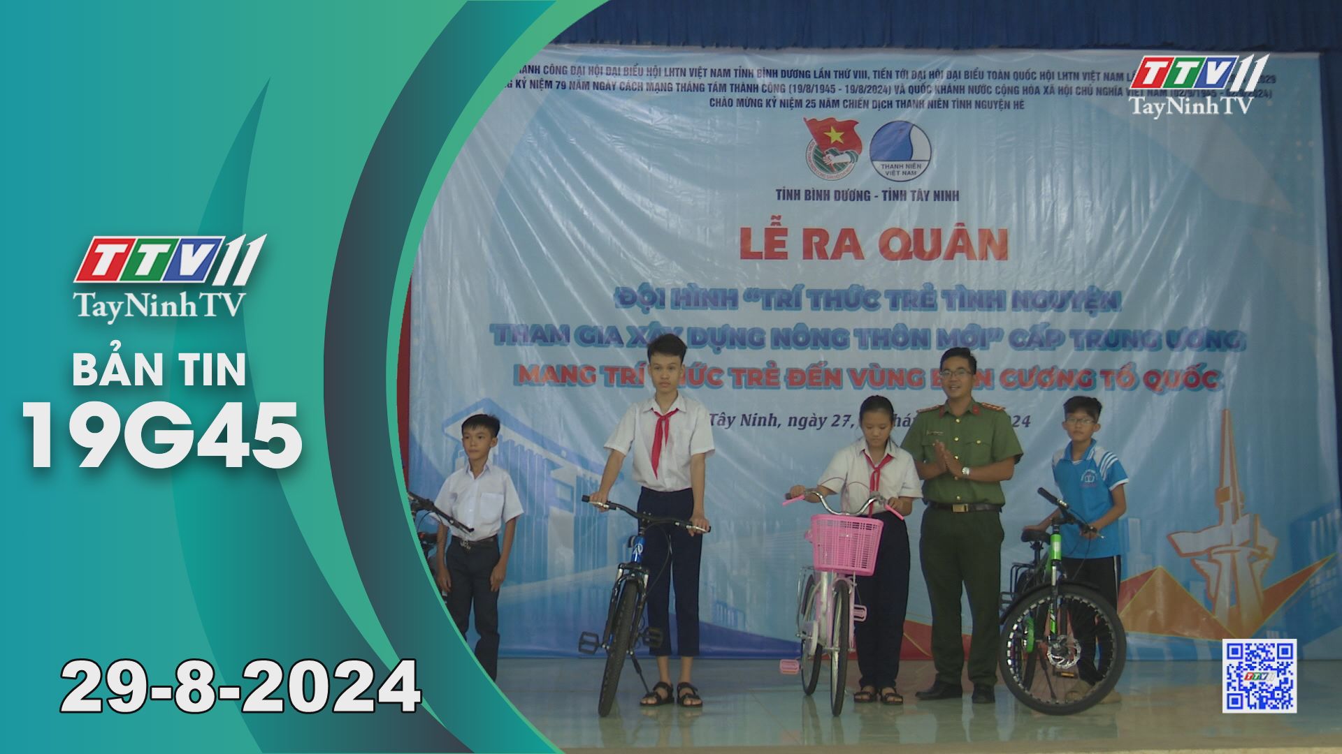 Bản tin 19G45 | 29-8-2024 | Tin tức hôm nay | TayNinhTV